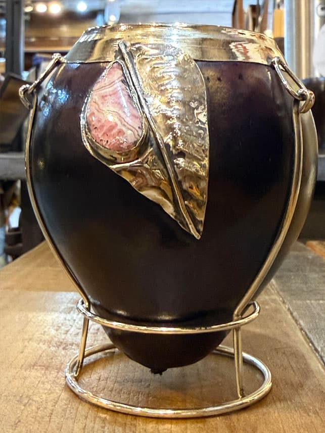 Mate de calabaza con piedra - Image 2